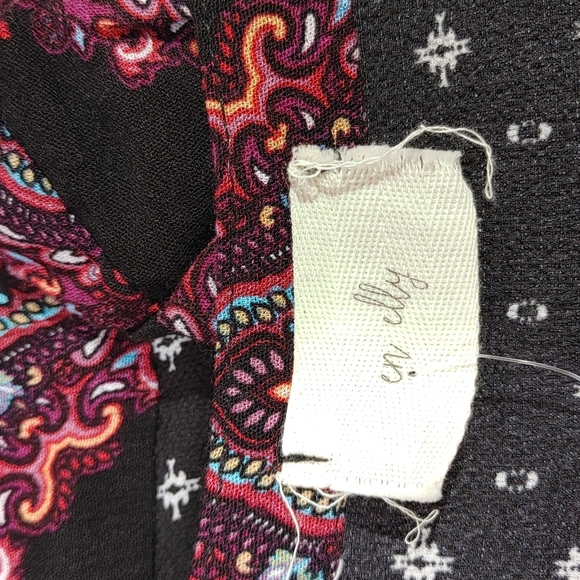 En Elly/Stitch Fix Abey Tie Waist Tunic Top - Picture 3 of 9